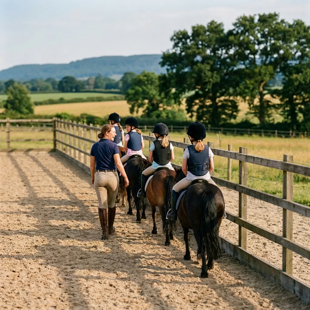 Cours de poney à Montréal, Ardèche